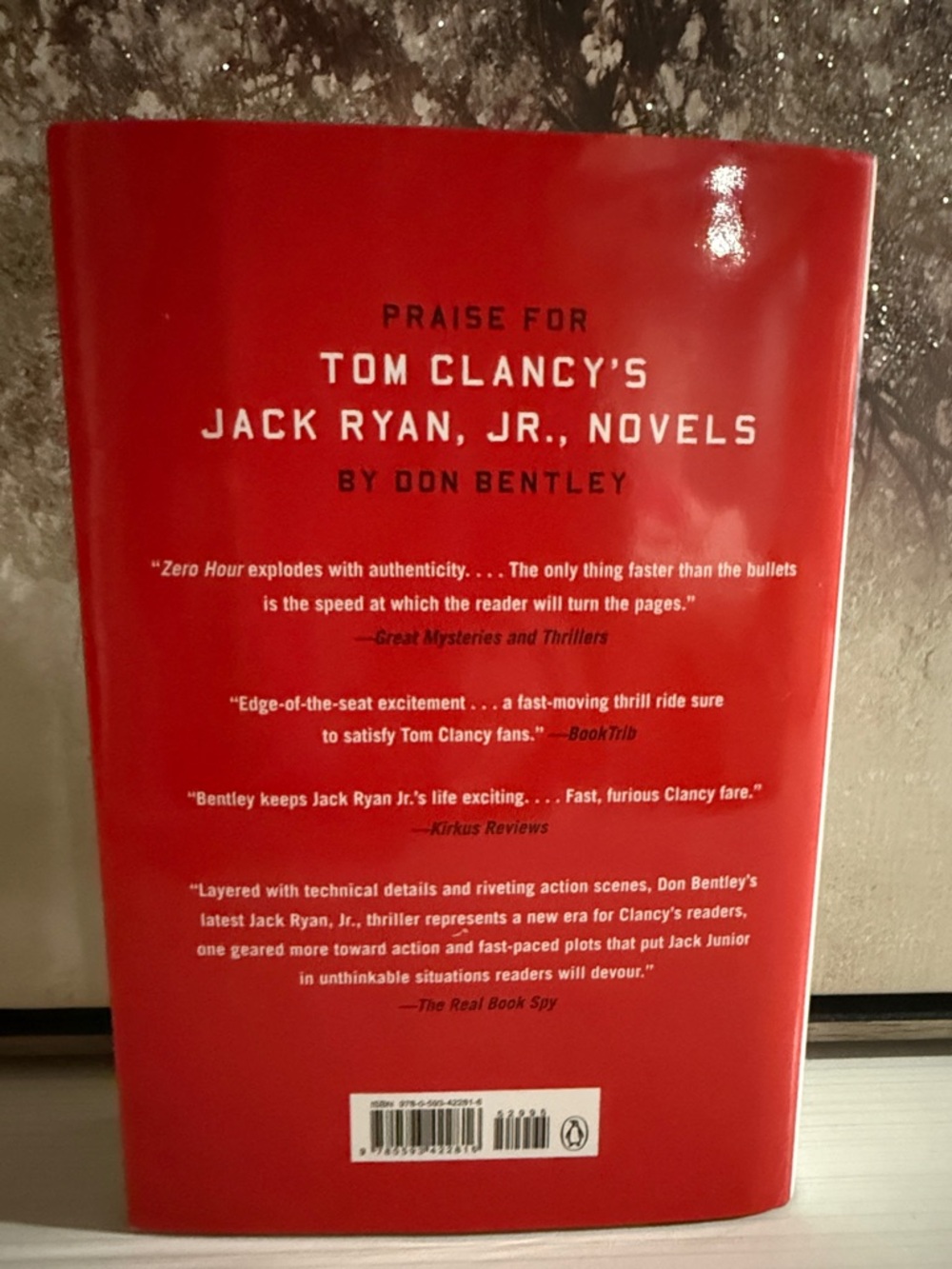 Tom Clancy "Weapons Grade" Hardcover Book - White & Red - Picture 2 of 3